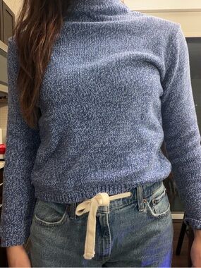 Blue Knit Sweater